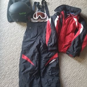 Entire ski set
